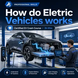 Free Course Image How do Eletric Vehicles works