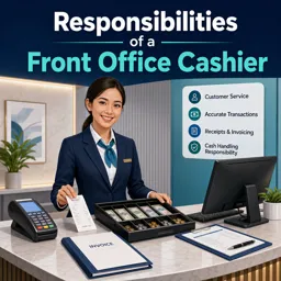 Free Course Image Responsibilities of a Front Office Cashier