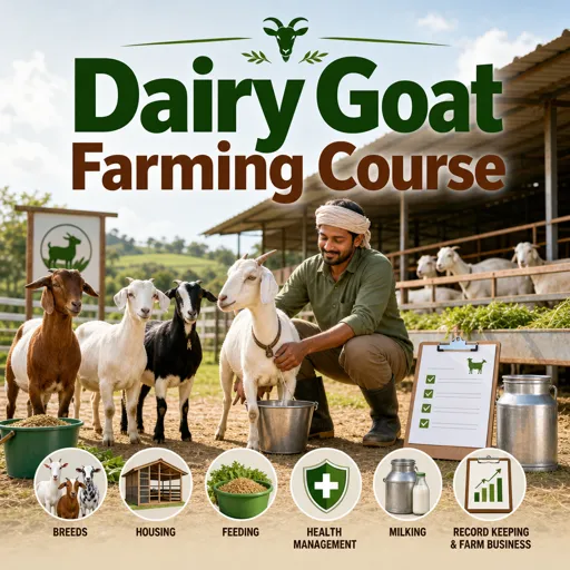 Free Course Image Dairy Goat Farming course