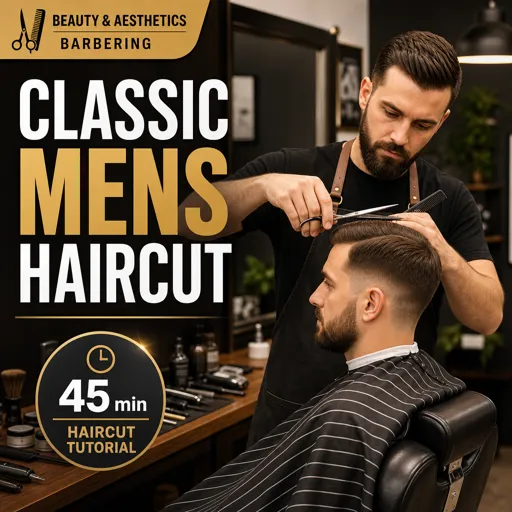 Free Course Image Classic Mens haircut
