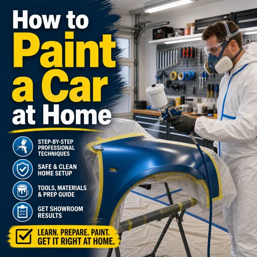 Free Course Image How to Paint a Car at Home
