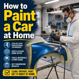 Free Course Image How to Paint a Car at Home