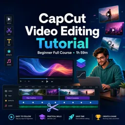 Free Course Image CapCut Video Editing Tutorial