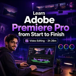 Free Course Image Learn Adobe Premiere Pro from Start to Finish