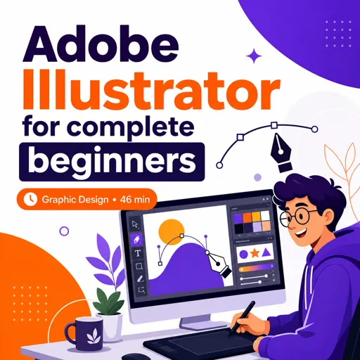 Free Course Image Adobe Illustrator for complete beginners