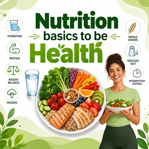 Free Course Image Nutrition basics to be Health