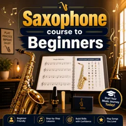 Free Course Image Saxophone course to Beginners