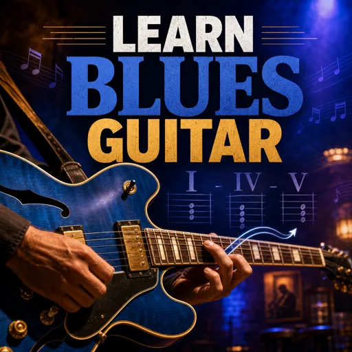 Free Course Image Learn Blues Guitar