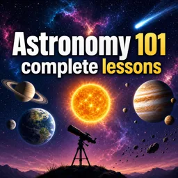 Free Course Image Astronomy 101 complete lessons