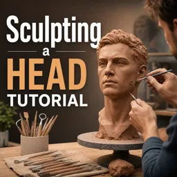 Free Course Image Sculpting a head tutorial