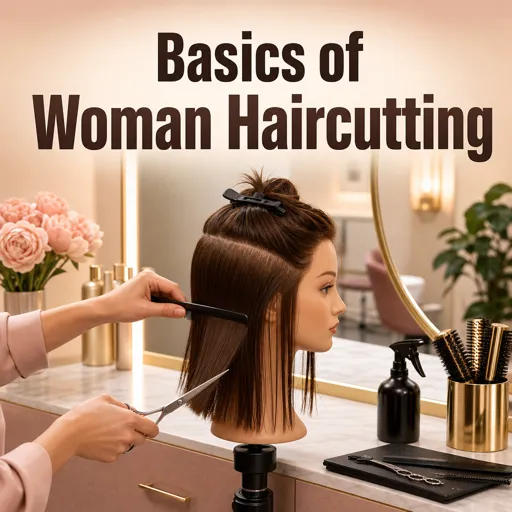 Free Course Image Basics of Woman Haircutting
