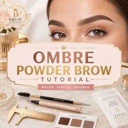 Free Course Image Ombre Powder Brow Tutorial