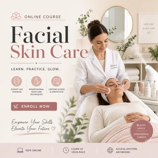 Free Course Image Facial Skin Care