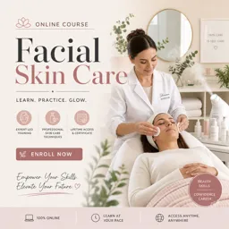 Free Course Image Facial Skin Care