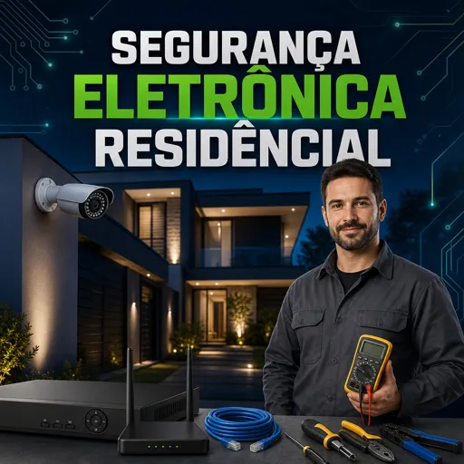 Imagem do Curso gratuito Segurança Eletrônica Residêncial