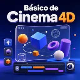 Imagem do Curso gratuito Básico de Cinema 4D