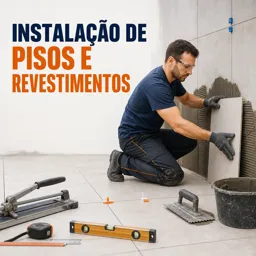 Imagem do Curso gratuito Instalação de Pisos e Revestimentos