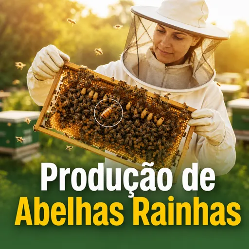 Imagem do Curso gratuito Produção de Abelhas Rainhas