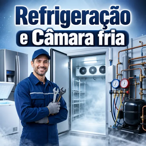 Imagem do Curso gratuito Refrigeração e Câmara fria
