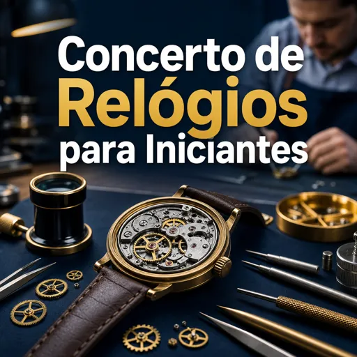 Imagem do Curso gratuito Concerto de Relógios para Iniciantes
