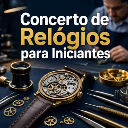 Imagem do Curso gratuito Concerto de Relógios para Iniciantes