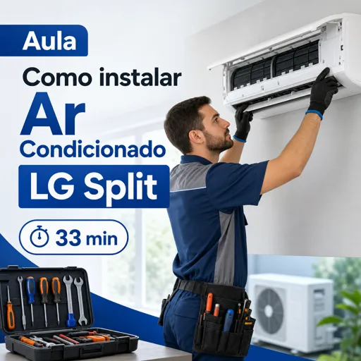 Imagem do Curso gratuito Aula Como instalar Ar Condicionado LG Split