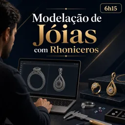 Imagem do Curso gratuito Modelação de Jóias com Rhoniceros