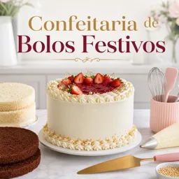 Imagem do Curso gratuito Confeitaria de Bolos Festivos