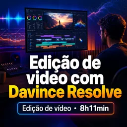 Imagem do Curso gratuito Edição de video com Davince Resolve