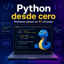 Imagen del curso gratis Python desde cero