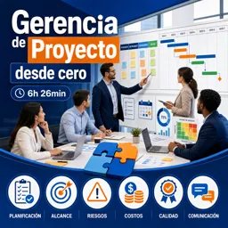 Imagen del curso gratis Gerencia de Proyecto desde cero