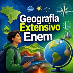 Imagem do Curso gratuito Geografia Extensivo Enem
