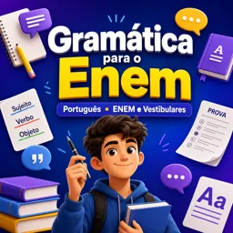 Imagem do Curso gratuito Gramática para o Enem