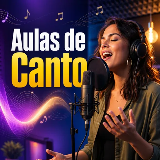 Imagem do Curso gratuito Aulas de Canto