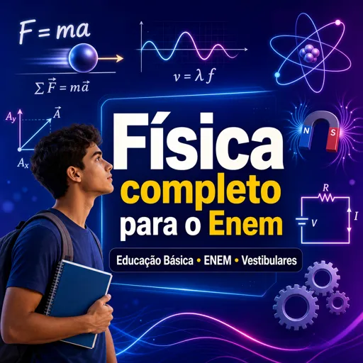 Imagem do Curso gratuito Física completo para o Enem
