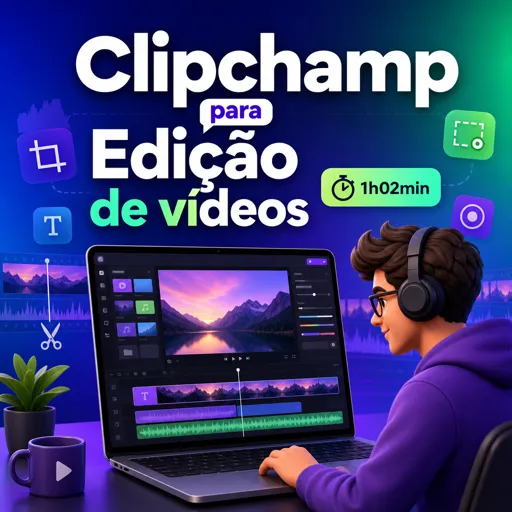 Imagem do Curso gratuito Clipchamp para Edição de vídeos
