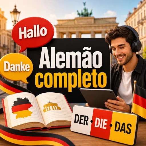 Imagem do Curso gratuito Alemão completo