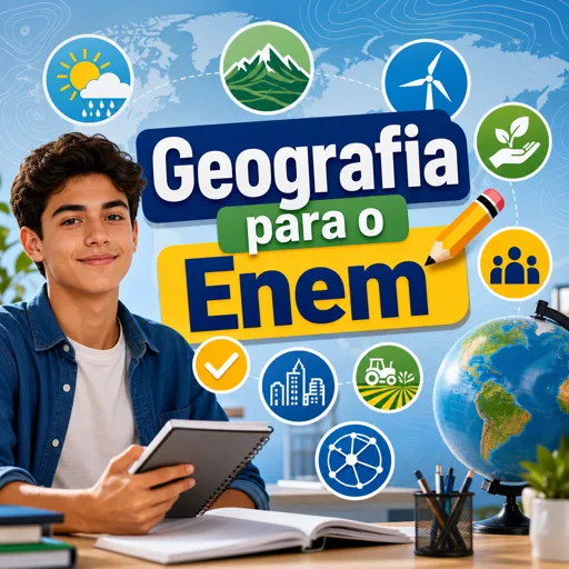 Imagem do Curso gratuito Geografia para o Enem