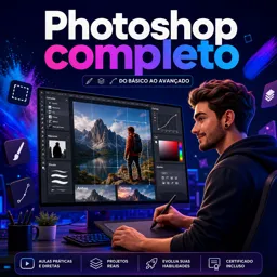 Imagem do Curso gratuito Photoshop completo