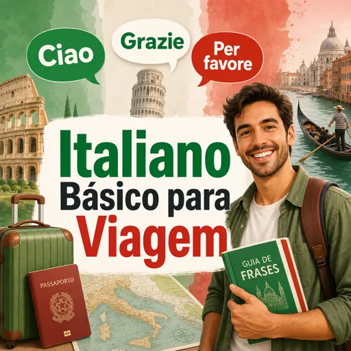 Imagem do Curso gratuito Italiano Básico para Viagem