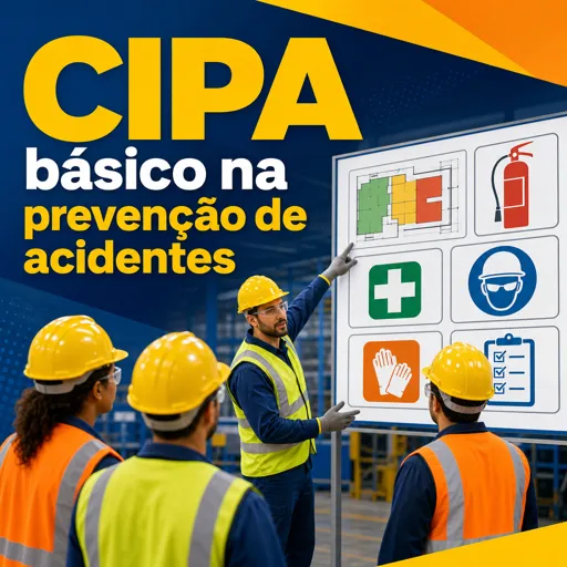 Imagem do Curso gratuito CIPA básico na prevenção de acidentes