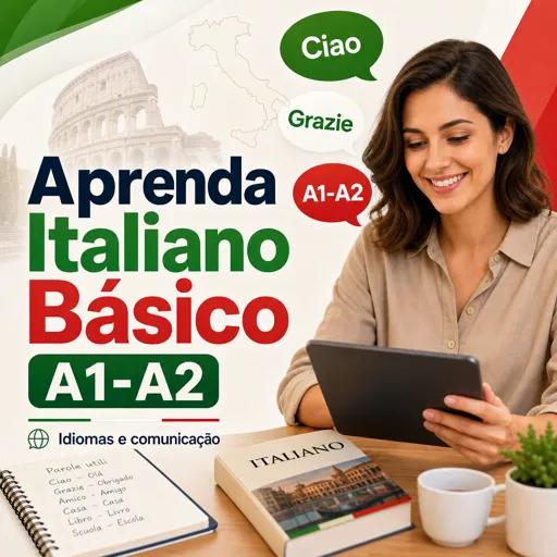 Imagem do Curso gratuito Aprenda Italiano Básico A1-A2
