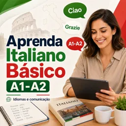 Imagem do Curso gratuito Aprenda Italiano Básico A1-A2