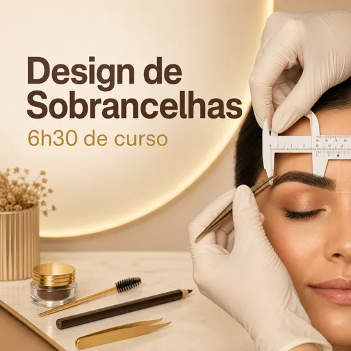 Imagem do Curso gratuito Design de Sobrancelhas