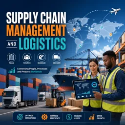 Free Course Image Supply Chain management and Logistics