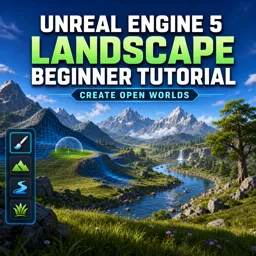 Free Course Image Unreal Engine 5 Landscape Beginner Tutorial