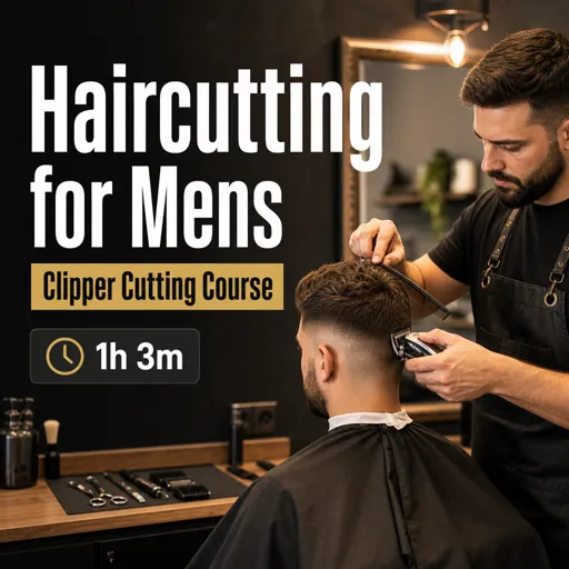 Free Course Image Haircutting for Mens