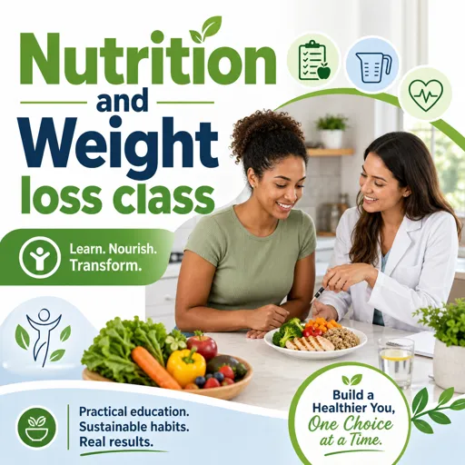 Free Course Image Nutrition and Weight loss class