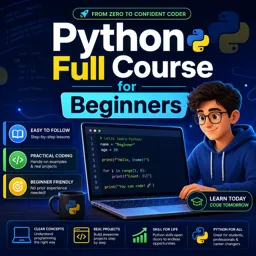 Free Course Image Python Full Course for Beginners