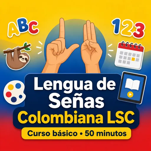 Imagen del curso gratis Lengua de Señas Colombiana LSC